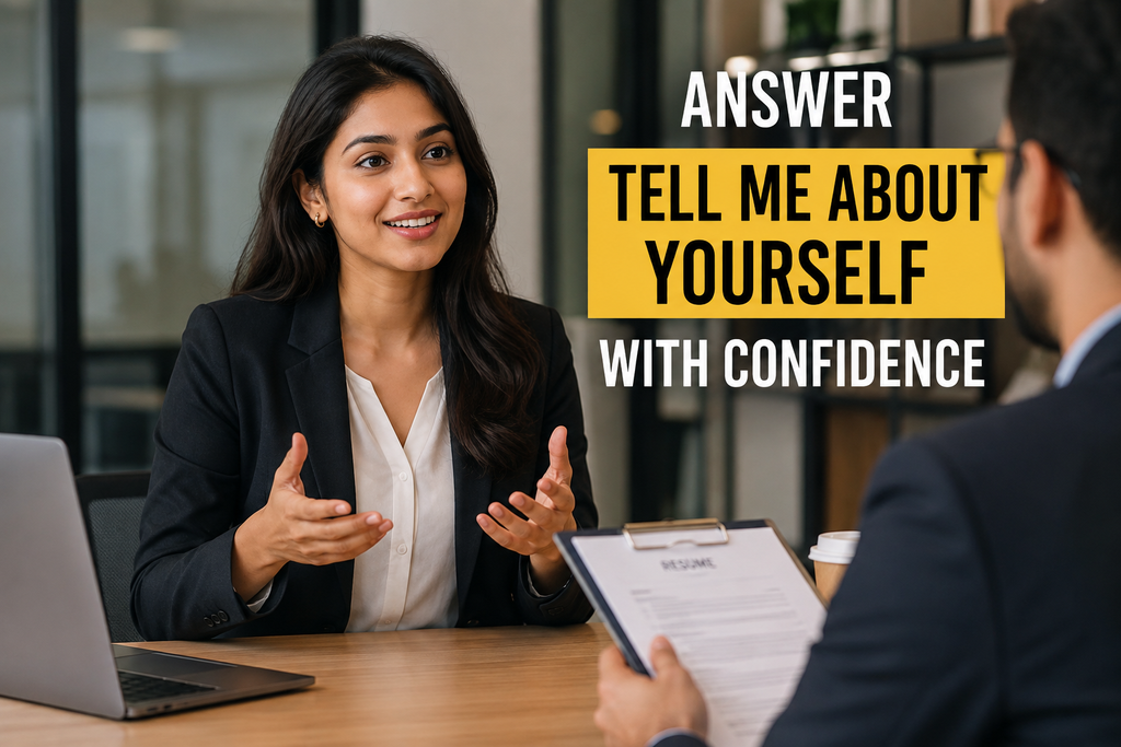 How to answer tell me about yourself interview confidence