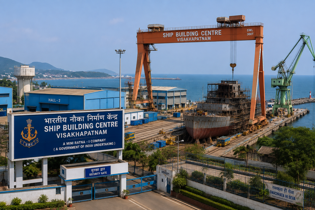 SBC Recruitment 2026 Ship Building Centre Visakhapatnam