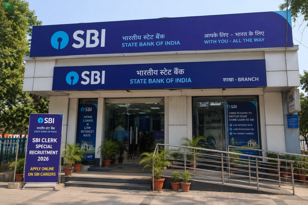 SBI Clerk Special Recruitment 2026