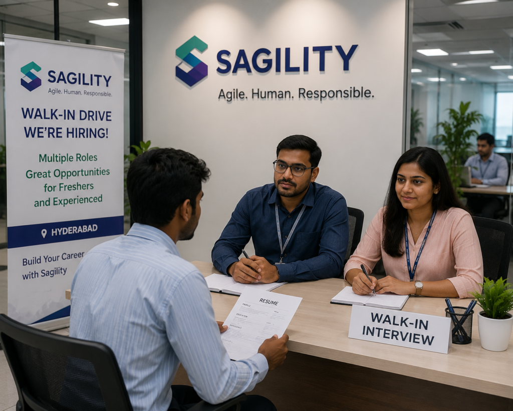 Sagility Walk-in Drive 2026