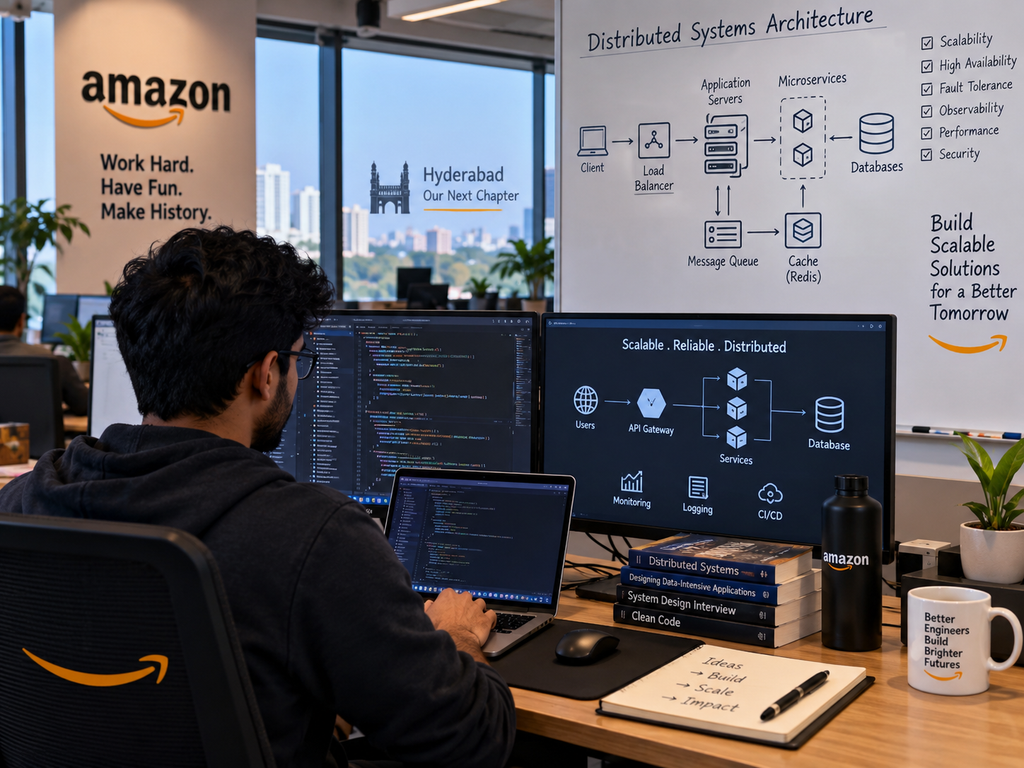 Amazon Software Dev Engineer Hyderabad 2026