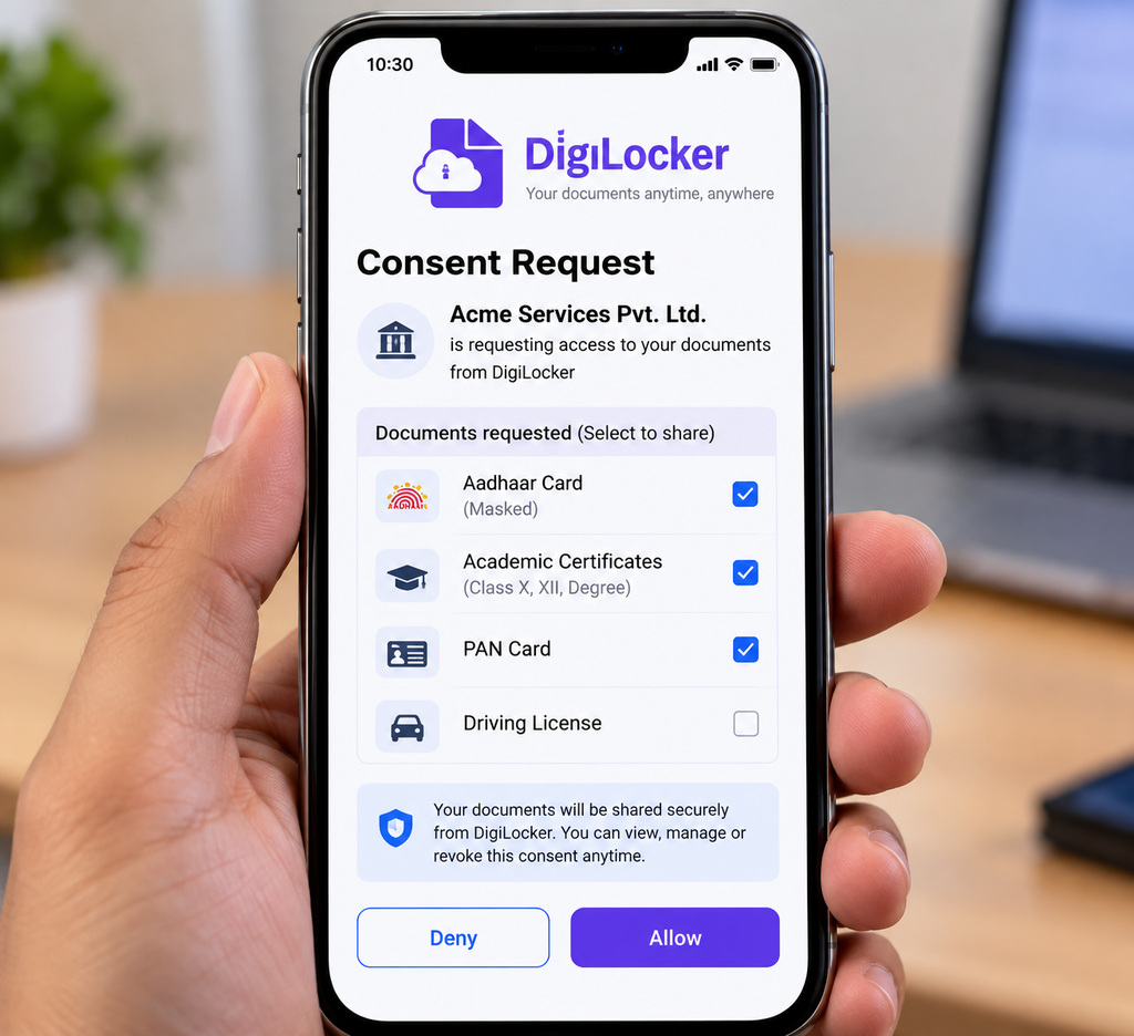 DigiLocker for Job Applications
