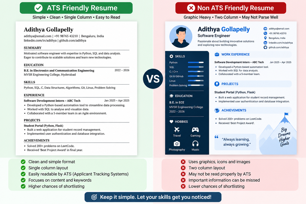Free ATS Resume Builder Tools 2026