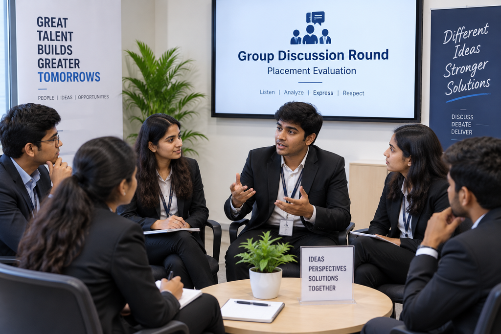 Group Discussion Round Placement