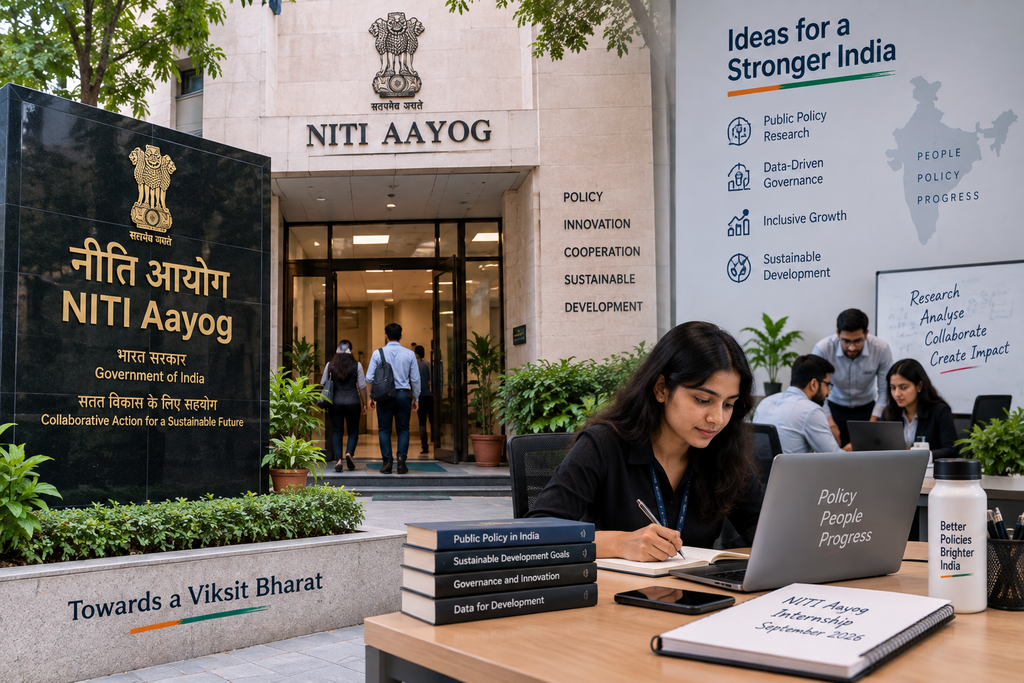 NITI Aayog Internship September 2026